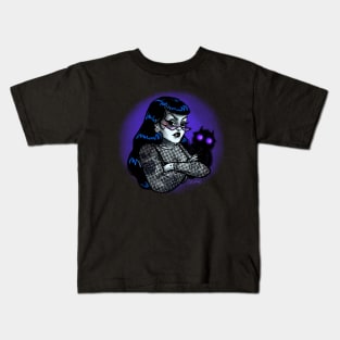 Goth moth Kids T-Shirt